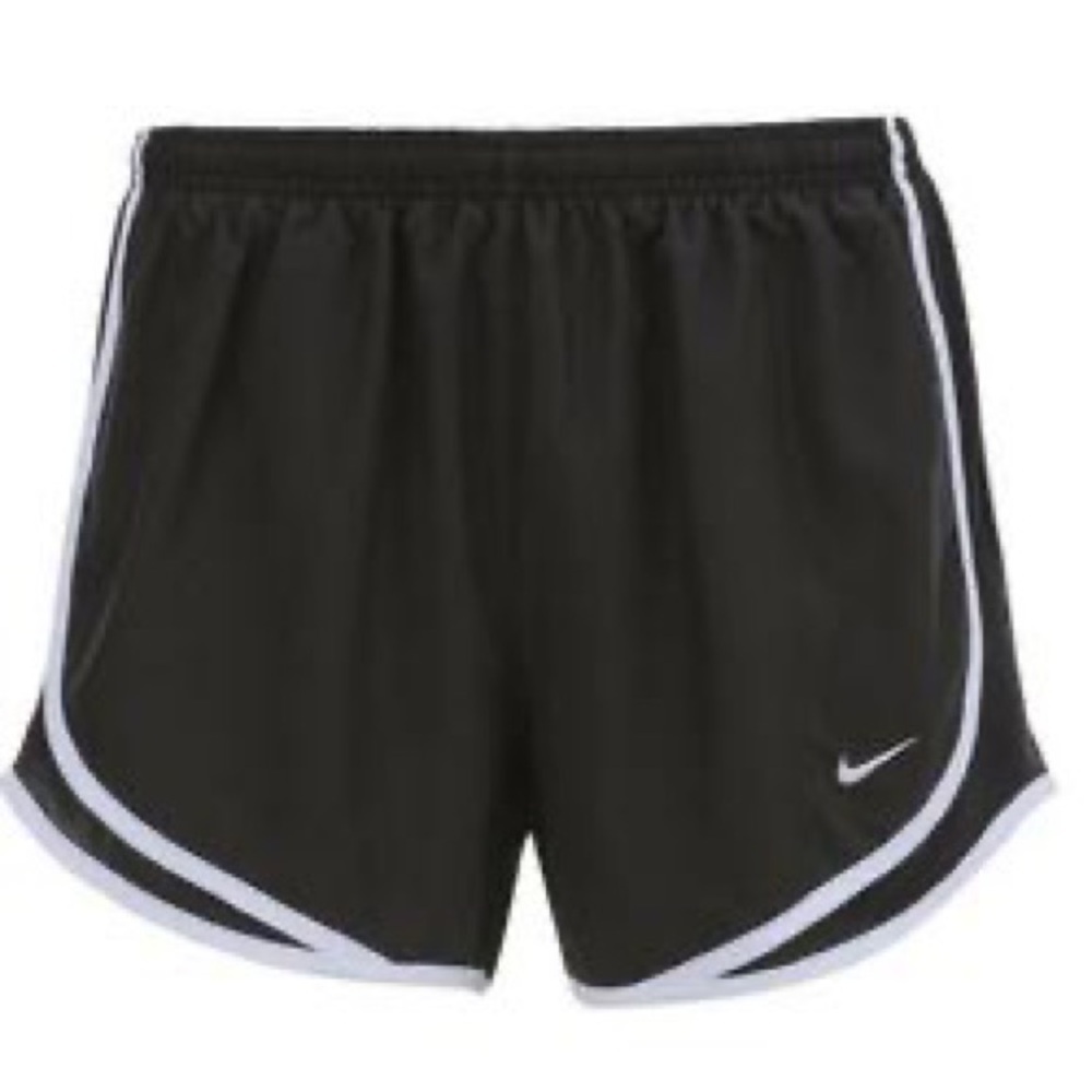 NIKE 3.0" TEMPO DRI-FIT Track Shorts-Black/White Size Small - Picture 8 of 8